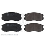 Blue Print Front Brake Pad Set (ADC44245) Fits: Mitsubishi Colt 