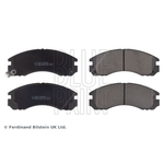 Blue Print Front Brake Pad Set (ADC44250) Fits: Mitsubishi L200 TDiC 