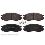 Blue Print Front Brake Pad Set (ADC44257) Fits: Mitsubishi L200 TDiC 