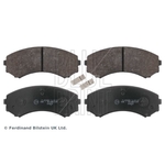 Blue Print Front Brake Pad Set (ADC44261) Fits: Mitsubishi Shogun DiD 
