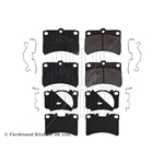 Blue Print Front Brake Pad Set (ADD64223) Fits: Perodua Kelisa DVVT 