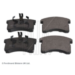 Blue Print Front Brake Pad Set (ADD64227) Fits: Perodua Nippa 