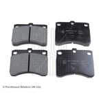 Blue Print Front Brake Pad Set (ADD64229) Fits: Daihatsu Hijet 