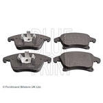 Blue Print Brake Pad Set (ADF124208) Fits: Ford
