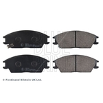 Blue Print Front Brake Pad Set (ADG04202) Fits: Hyundai Getz 
