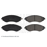 Blue Print Front Brake Pad Set (ADG04207) Fits: Chevrolet Lacetti 