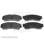 Blue Print Front Brake Pad Set (ADG042129) Fits: Rover City 