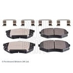 Blue Print Front Brake Pad Set (ADG042162) Fits: KIA Soul CRDi 