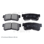 Blue Print Brake Pad Set (ADG04250) Fits: Hyundai