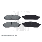 Blue Print Front Brake Pad Set (ADH24205) Fits: Suzuki Alto 