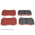 Blue Print Front Brake Pad Set (ADH24270) Fits: Nissan 350Z CVTC 