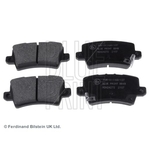 Blue Print Rear Brake Pads (ADH24272) Fits: Honda Civic 