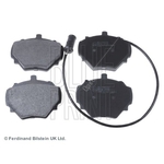 Blue Print Rear Brake Pads (ADJ134222) Fits: Land Rover Discovery TDi