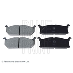 Blue Print Front Brake Pad Set (ADK84202) Fits: Suzuki Swift 