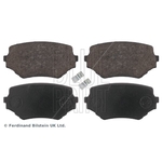 Blue Print Front Brake Pad Set (ADK84222) Fits: Suzuki Grand Vitara 