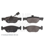 Blue Print Brake Pad Set (ADL144250) Fits: Fiat