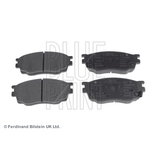 Blue Print Front Brake Pad Set (ADM54276) Fits: Mazda 6 6 Estate/Wagon 
