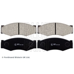 Blue Print Front Brake Pad Set (ADN142109) Fits: Nissan Vanette Cargo 