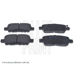 Blue Print Rear Brake Pads (ADN142113) Fits: Nissan 