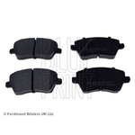 Blue Print Front Brake Pad Set (ADN142117) Fits: Nissan Micra 