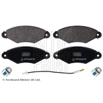 Blue Print Front Brake Pad Set (ADN142122) Fits: Renault Kangoo 