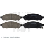 Blue Print Brake Pad Set (ADN142130) Fits: Nissan