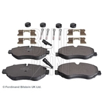 Blue Print Brake Pad Set (ADN142133) Fits: Nissan