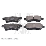 Blue Print Brake Pad Set (ADN142135) Fits: Nissan