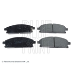 Blue Print Brake Pad Set (ADN142138) Fits: Nissan
