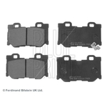 Blue Print Rear Brake Pads (ADN142149) Fits: Nissan 370Z