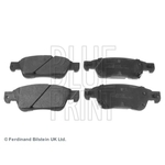Blue Print Front Brake Pad Set (ADN142164) Fits: Infiniti EX 37 