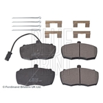 Blue Print Front Brake Pad Set (ADN142165)