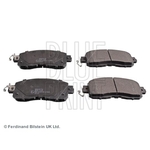Blue Print Front Brake Pad Set (ADN142179) Fits: Nissan Leaf Electric 