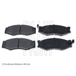 Blue Print Front Brake Pad Set (ADN14218) Fits: Nissan Bluebird 