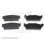 Blue Print Rear Brake Pads (ADN14227) Fits: Nissan 200SX