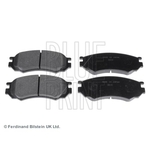 Blue Print Front Brake Pad Set (ADN14243) Fits: Nissan Sunny 