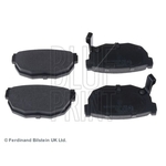 Blue Print Rear Brake Pads (ADN14282) Fits: Nissan 200SX