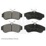 Blue Print Front Brake Pad Set (ADN14294) Fits: Nissan Almera 