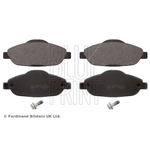 Blue Print Front Brake Pad Set (ADP154204) Fits: Peugeot 3008 e-HDiHDi 