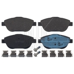 Blue Print Brake Pad Set (ADP154208) Fits: Peugeot