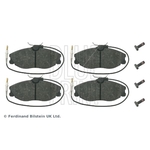 Blue Print Brake Pad Set (ADP154225) Fits: Peugeot