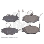 Blue Print Brake Pad Set (ADP154237) Fits: Peugeot