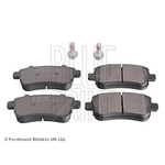 Blue Print Rear Brake Pads (ADR164202) Fits: Renault Scenic dCi