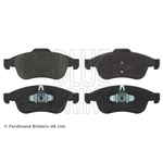 Blue Print Brake Pad Set (ADR164206) Fits: Renault