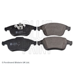 Blue Print Brake Pad Set (ADR164213) Fits: Renault