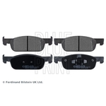 Blue Print Brake Pad Set (ADR164219) Fits: Renault