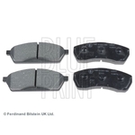 Blue Print Front Brake Pad Set (ADS74211) Fits: Subaru Vivio 