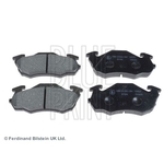 Blue Print Front Brake Pad Set (ADS74223)