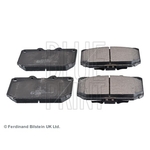 Blue Print Front Brake Pad Set (ADS74225) Fits: Subaru Impreza WRX 