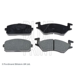 Blue Print Front Brake Pad Set (ADT34202) Fits: Toyota Starlet 